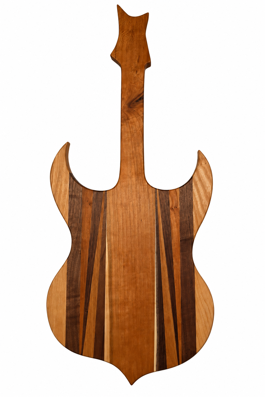 Hand Crafted Guitar-Shaped Charcuterie Boards