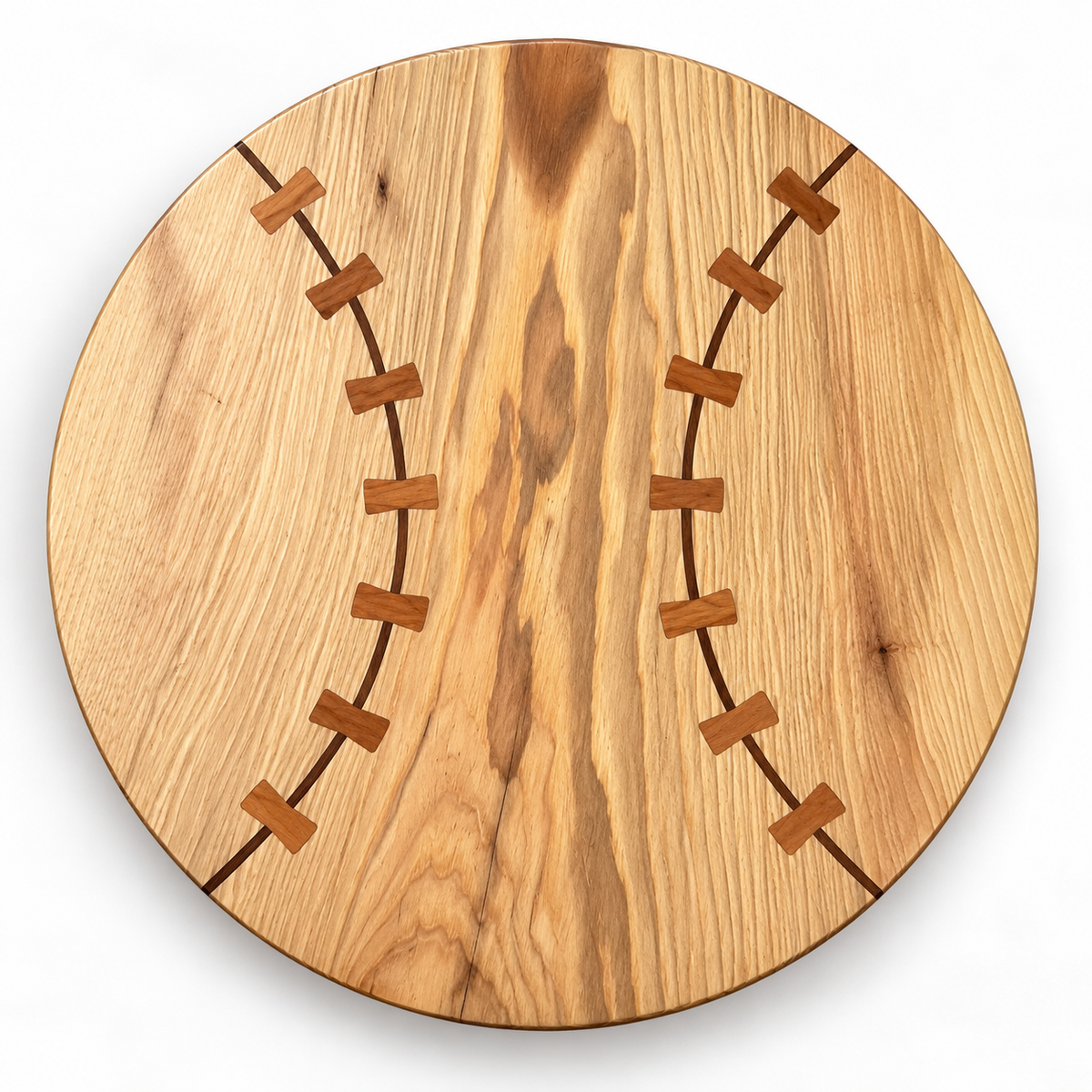 Handcrafted Baseball Inlay Board