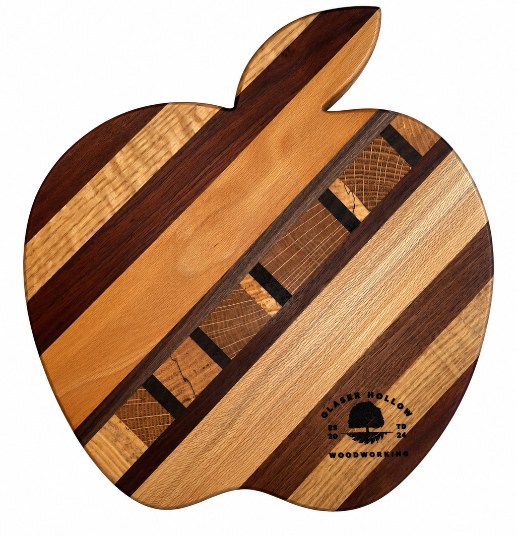 Apple Shaped Cutting Boards