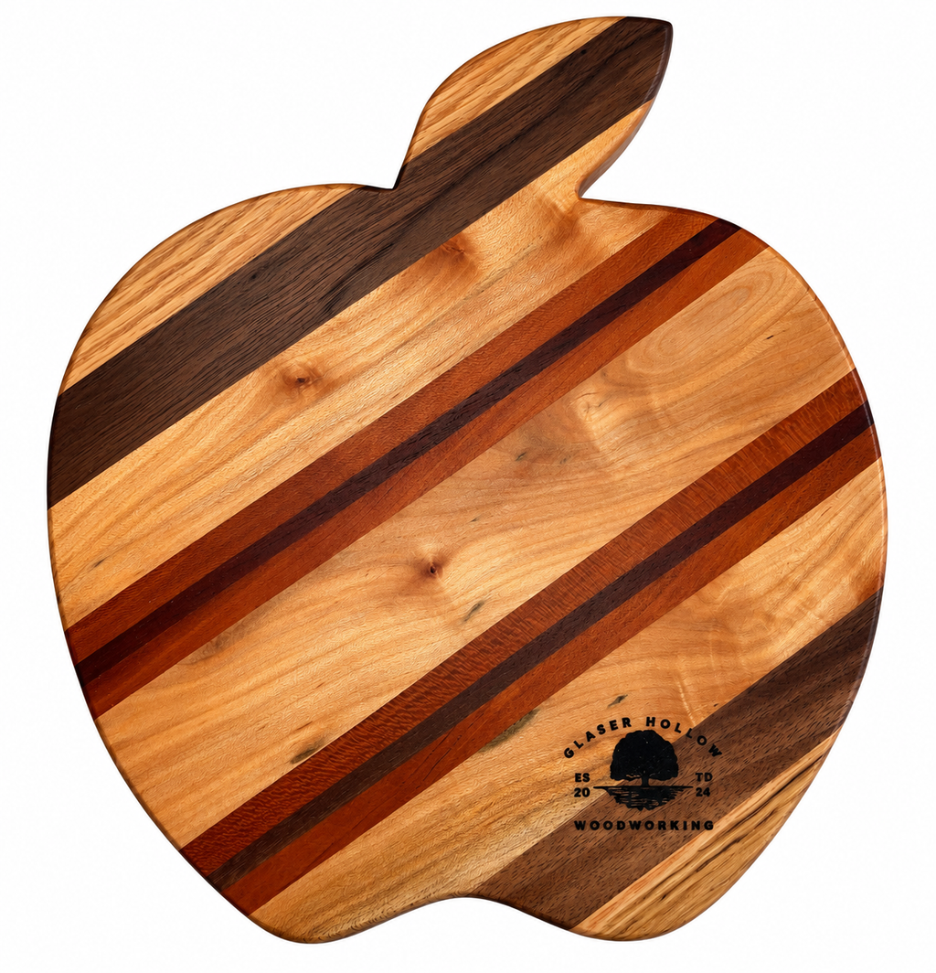 Apple Shaped Cutting Boards