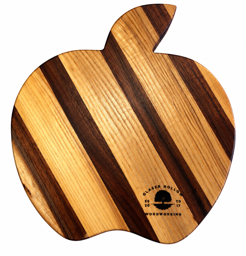 Apple Shaped Cutting Boards