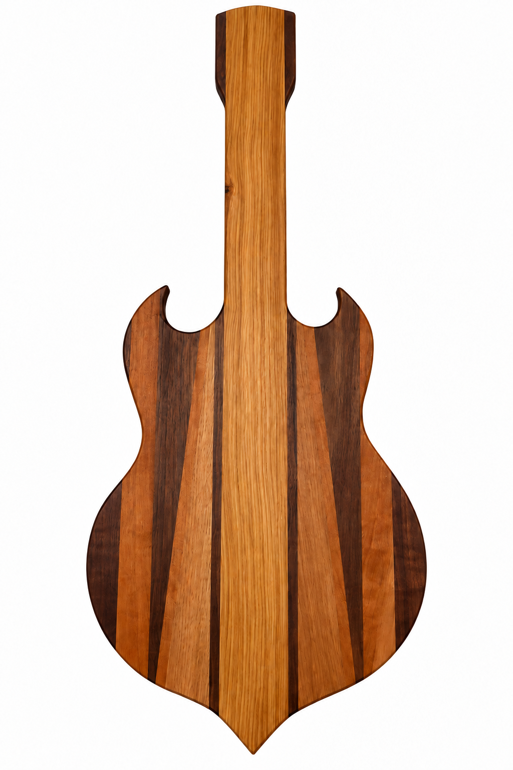 Hand Crafted Guitar-Shaped Charcuterie Boards
